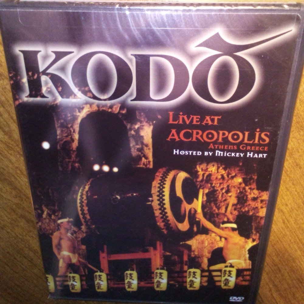 Kodo Live At Acropolis 2002 Athens Greece Mickey Hart DVD Sealed
